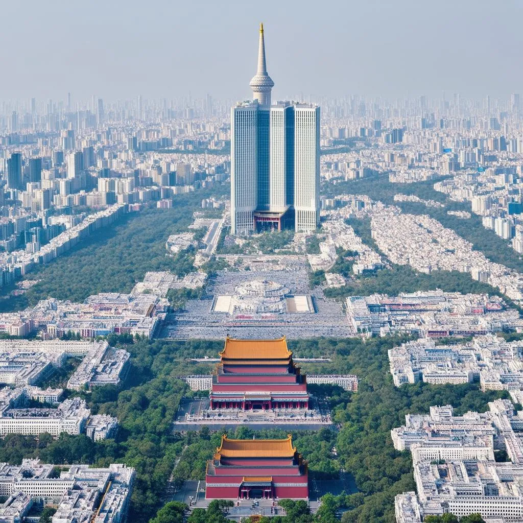 Pyongyang Cityscape